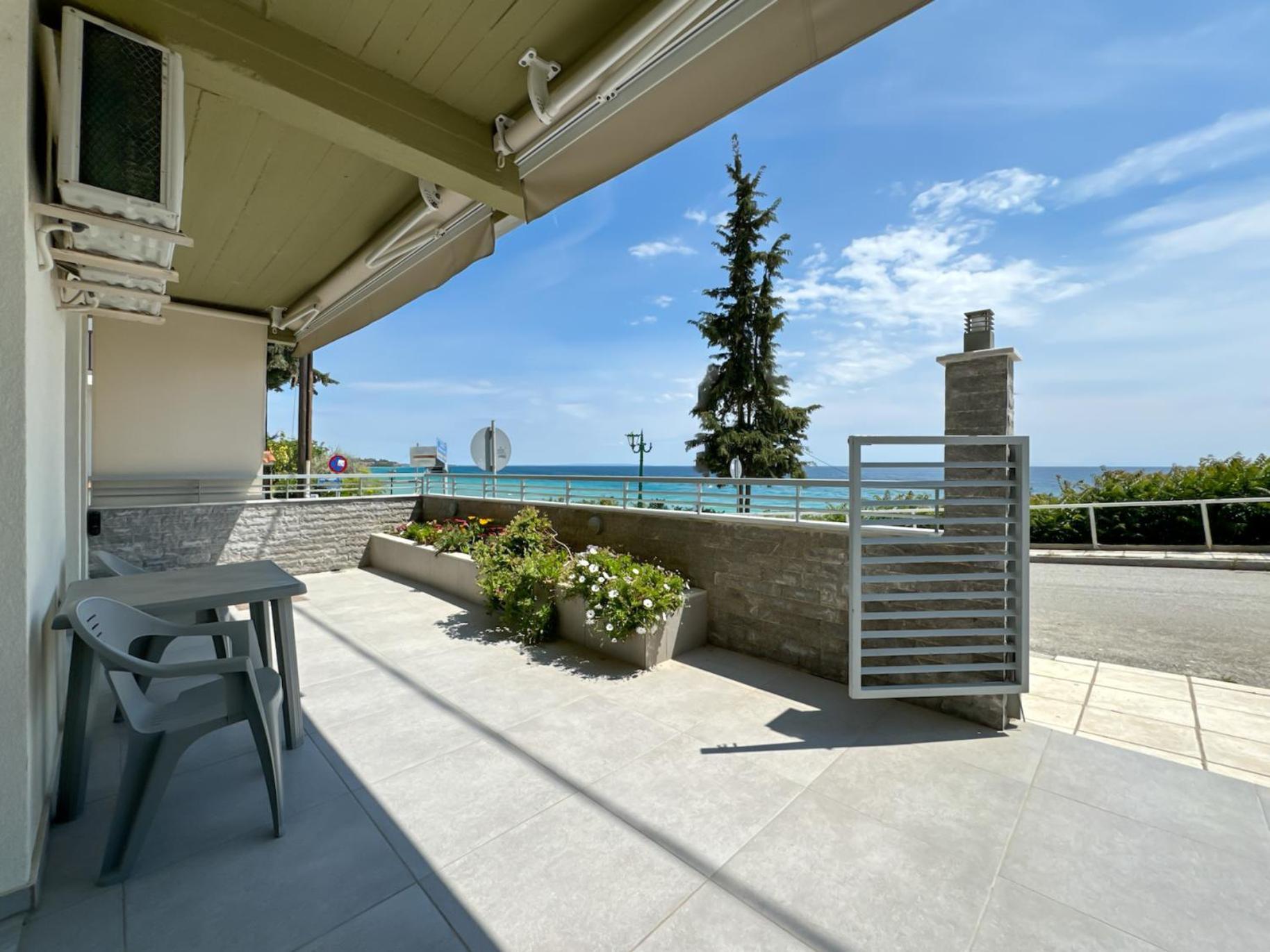 Ferienwohnung Blue Horizon 2 Nea Kallikrateia Exterior foto