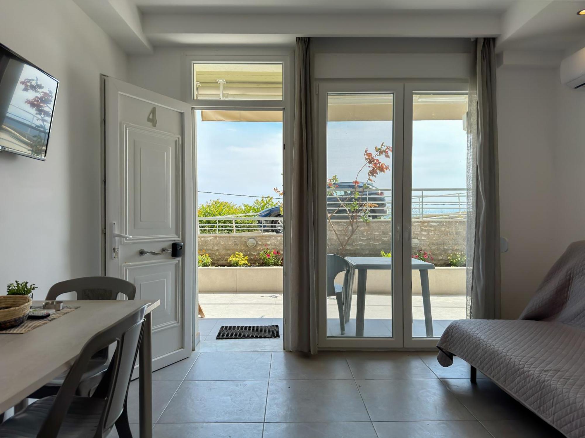 Ferienwohnung Blue Horizon 2 Nea Kallikrateia Exterior foto